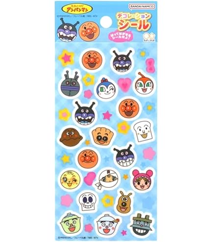 Amazon.co.jp: サンスター文具 アンパンマン シール ステッカー RPJ