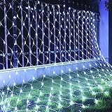 W-ONLY YOU-J クリスマス装飾ランタンサボテンスターライト2mx3m 200 LED 8モデル屋外のクリスマスツリーウェディングパーティーの装飾、白