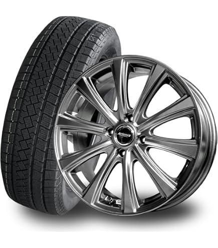 美品！アイスナビ7 スタッドレスホイール4本 195/60R/17 Amazon 