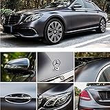 Hoho Lightning Metallフィルム車ラップビニールInterior Exteriorボディステッカー箔自己粘着withエアバブルリリース(ライトグレー) 152cmx2000cm LT