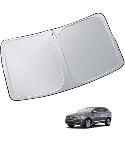 Amazon | 【2022新登場】ボルボ XC60フロントサンシェード 10本骨