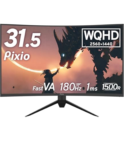ゲーミングモニター　湾曲　AOC モニター/ 31.5インチ / 144Hz Amazon.co.jp: Acer Nitro 湾曲 ゲーミングモニター 31.5インチ