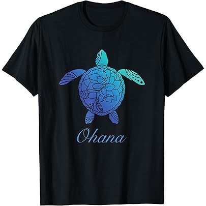 Amazon | Save The Hawaii ウミガメ ハワイアン ブルー トライバル 亀