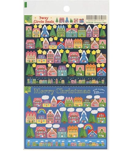 Amazon | 夏限定 3Way サークルシール【朝顔】 SCSN-12 | シール