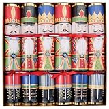 Caspari 12.5-inchクリスマスクラッカー、ボックスの6、Nutcrackers by Caspari