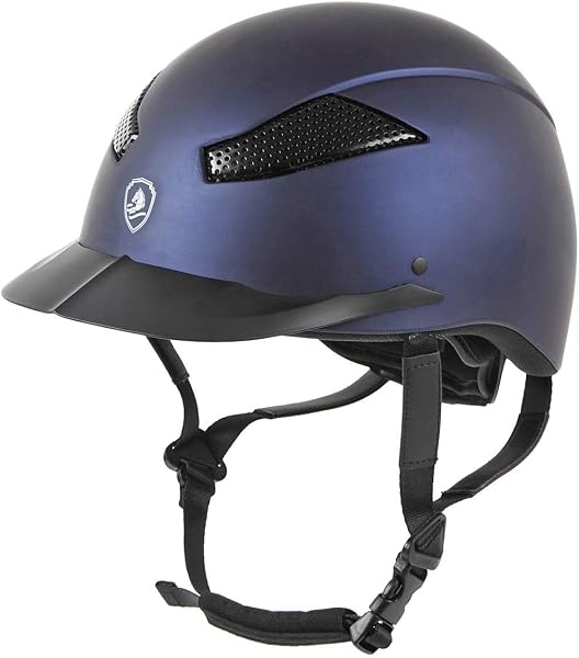 乗馬ヘルメット 乗馬用 エアリー クールマックスダイヤル調整ヘルメット 乗馬用品 - 1