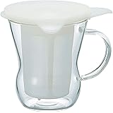 HARIO(ハリオ) ワンカップティ−メ−カ− 実用容量200ml ホワイト 日本製 OTM-1NW