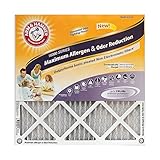 Arm & Hammer AF-AH22025.4 Maximum Allergen and Odor Reduction 20-Inch by 25-Inch by 1-Inch Air Filte