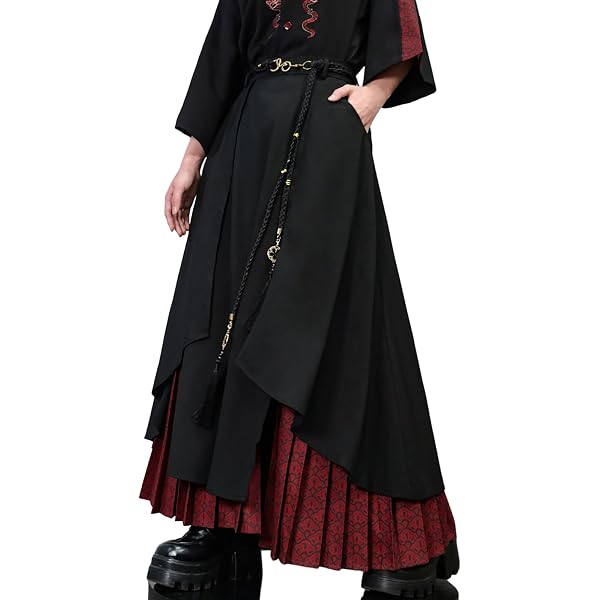Amazon.co.jp: ànuke anuke アンヌーク Reha. Tuck Maxi Skirt