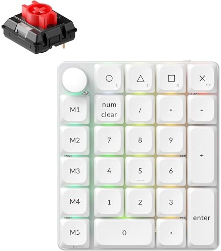 Amazon.co.jp: REALFORCE RT1 Numeric Keypad White Key Weight 45g