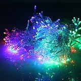 Fontic LED Window Curtain Icicle Lights,9.8ft x 9.8ft,8 Modes Linkable 300 LED Weatherproof Freeze-p