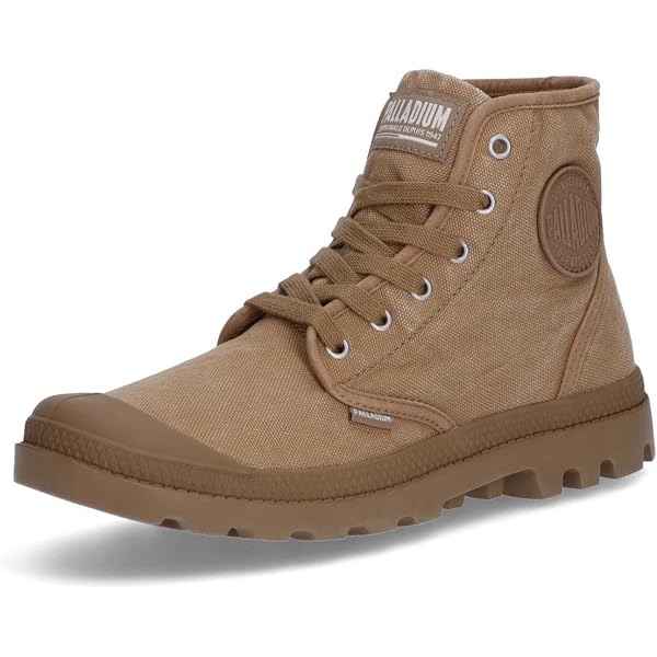 Palladium Men\'s Pallabrousse Cinnamon Brown Boots Size 11.5 Palladium Pallabrousse Lace Up Mens Brown Casual Boots 00069  main image 4