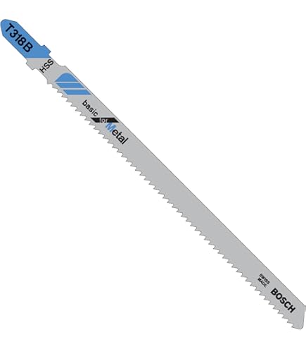 Amazon | BOSCH(ボッシュ) 金工用ジグソーブレード5本組 T-118AO