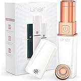 Uner レディースシェーバー 女性用シェーバー 電動 シェーバー 回転式で肌に優しい 刃水洗い可能 フェイスシェーバー 電動ムダ毛処理 顔剃り 腕 背中 足 ビキニライン うぶ毛 USB充電式 痛みなく 小型 男女兼用 シェーバー レディース 電気