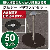 第一ビニール 防草シート押さえ 釘セット50P