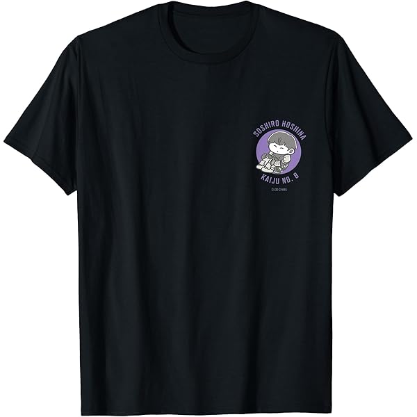 Amazon | 怪獣8号 ジロリTシャツ-ピクセルver.-（保科宗四郎） Tシャツ