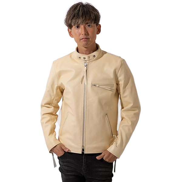 Amazon.co.jp: [フリーダム] レザージャケット ホースハイド ダブル