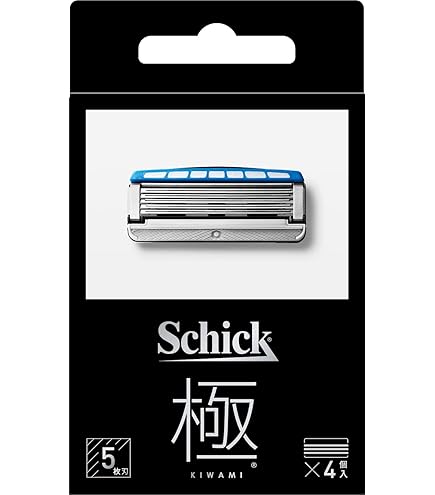 Amazon.co.jp: シック Schick 極 KIWAMI 敏感肌 替刃（8コ入