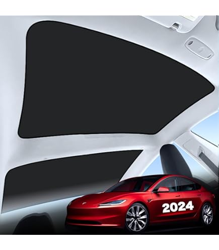 Tesla Model Y 純正サンシェード ブラック テスラ モデルY 美品 並行輸入品】ShowEv テスラモデル Y ルーフサンシェード 2023
