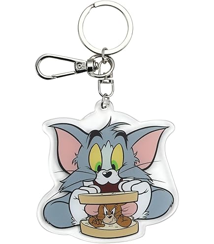 トムジェリー Amazon.co.jp: ティーズファクトリー キーホルダー トムと