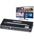Amazon | エレコム HDMI4画面分割機 マルチビューワー 2K60Hz(1920
