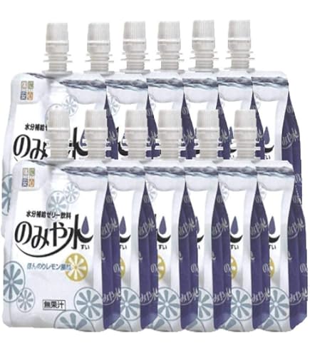 Amazon.co.jp: キッセイ薬品工業株式会社 水分補給ゼリー飲料 のみや水