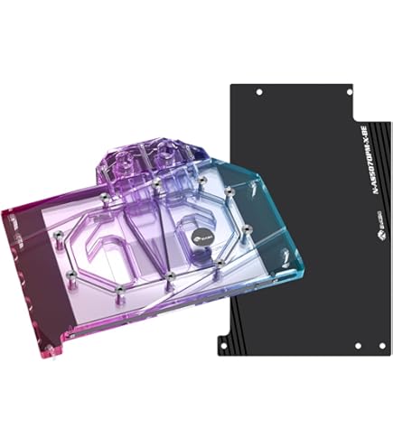 Amazon.co.jp: Bykski フルカバー GPU ウォーターブロックとバック