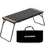 Amazon | BLACKDEER 折りたたみIGTテーブル、 アルミニウム