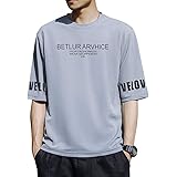 Amazon Eyard メンズ カットソー ファッション 五分袖 Tシャツ 夏季対応 トップス Tシャツ カットソー 通販