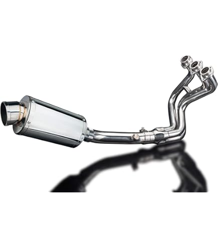 CB500 550 DELKEVIC マフラー Complete 4 into 1 Stainless Exhaust Muffler for CB500 Four & CB550