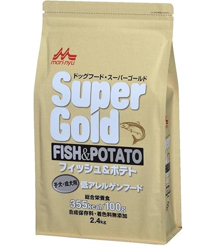 Amazon.co.jp: 森乳スーパーゴールドフィッシュ＆ポテト（子犬・成犬用