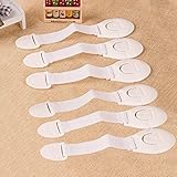 MikiMoko Baby Children Safety Latch Lock Strap for Fridge, Toilet, Drawer, Cabinet, Wardrobe, Cupboa