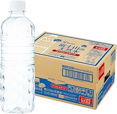 アイリスオーヤマ(IRIS OHYAMA) 天然水 ラベルレス 500ml ×24本 富士山の天然水 バナジウム含有 水 ミネラルウォーター ペットボトル 静岡県産 ケース 500ミリリットル ボトル