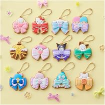Amazon | バンダイ(BANDAI) サンリオキャラクターズ 刺繍缶バッジ
