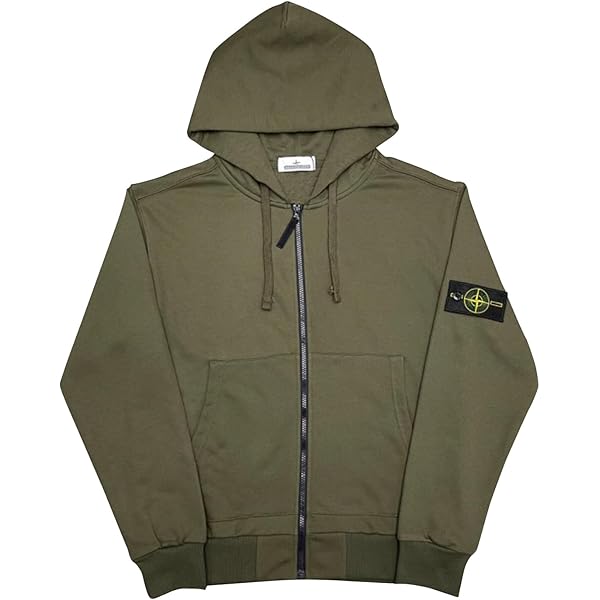 Amazon.co.jp: [STONE ISLAND] [ストーンアイランド] ZIP HOOD FELPA