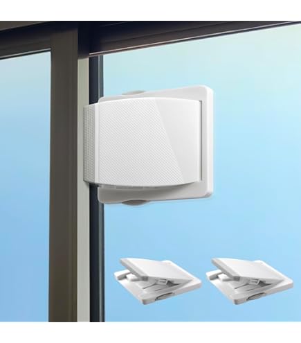 ZRFCXE Window Locks,12 Pack Sliding Window Locks With Key For Vertical