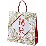 【50枚】福袋 手提げ紙袋 福よせ 32×11×33cm 【 ラッピング ギフト 紙袋 手提げ 福袋 正月 セール ストア・エキスプレス 】 38-151-5-3_7415-974