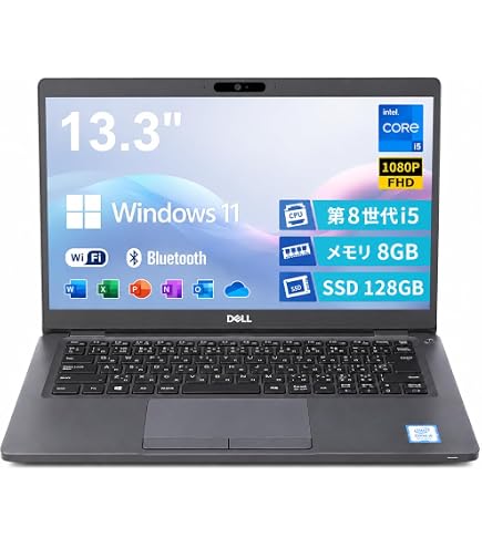 Windowsノート本体 DELL Latitude5300 i3-8145U / 8GB / 128GB Amazon.co.jp: 【整備済み品】ノートパソコン Latitude 5300 第8世代