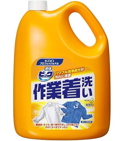 Amazon | 【大容量】 【ケース販売】 花王 液体ビック 作業着