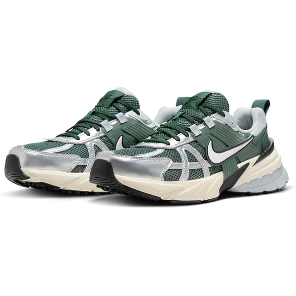 Amazon | [ナイキ] V2K ラン V2K RUN グレー/グリーン HJ4497
