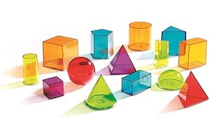 ラーニング リソーシーズ View-Thru(R) Geometric Solids 透明立体図形 LER 4331