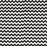 SheetWorld Fitted Pack N Play (Graco) Sheet - Black Chevron Zigzag - Made In USA by sheetworld