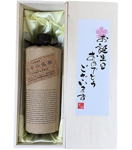 Amazon.co.jp: 黒木本店 百年の孤独 樽熟成 麦焼酎 40度 720ml : 食品