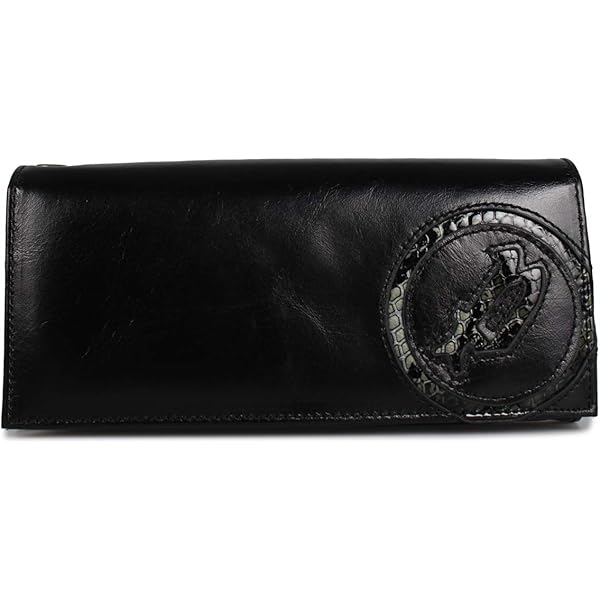 【極美品】POLICE　ポリス　長財布　L字　ファスナー　ブラック　レザー POLICE(ポリス) / 長財布/レザー/BLK/メンズ | 中古品の販売