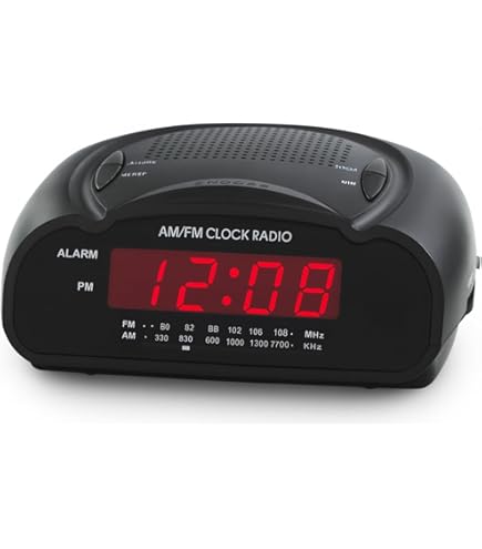 Amazon.co.jp: Emerson SmartSet アラームクロック ラジオ AM/FMラジオ