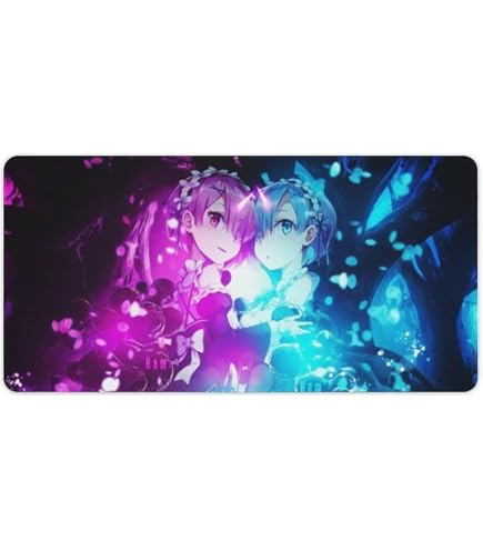 Amazon | リゼロ レム 大型マウスパッド デスクマット ゲーム オフィス