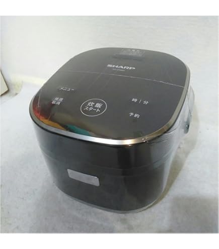 Amazon | シャープ(SHARP) ジャー炊飯器 [3合炊き] ブラック系 KS