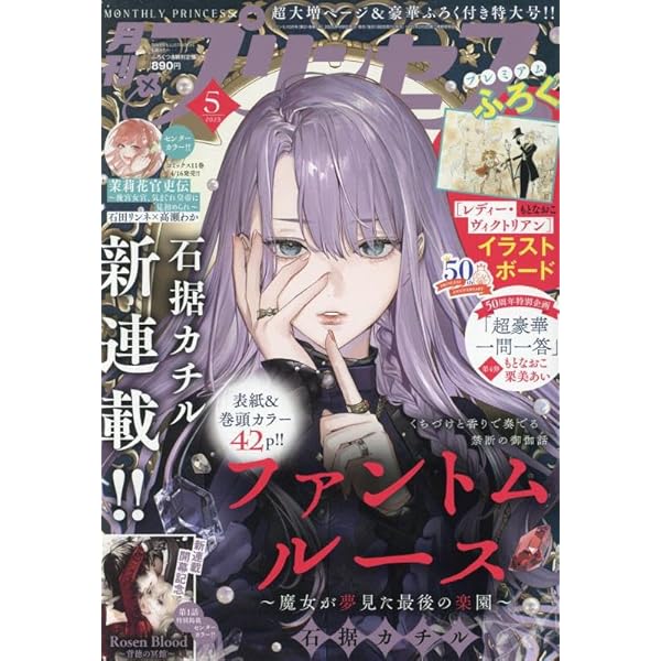 月刊プリンセス Amazon.co.jp: プリンセス 2024年 03 月号 [雑誌] : Japanese Books