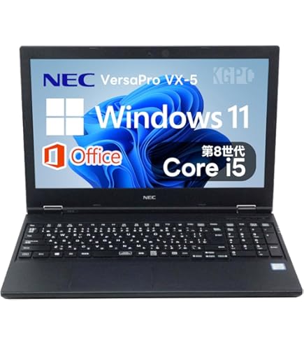 【大特価】NEC VersaPro Core i5 ノートPC Amazon.co.jp: 【整備済み品】 NEC VersaPro ノートパソコン/第