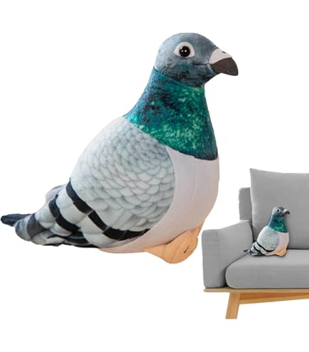 Amazon.co.jp: 鳩 ぬいぐるみ リアル ハト ぬいぐるみ リアルな